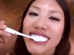 Hottest first-timer Swallow, Cumshots adult scene