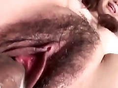 Jun Mise gets a monstrous dick to enlarge her wet bush 