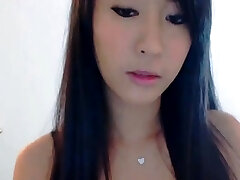 Cutest Asian Webcam Nymph Striptease