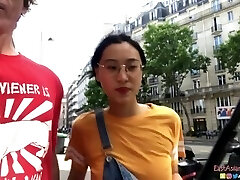 刘玥 Chinese Asian June Liu Internal Cumshot - SpicyGum Nails American Guy in Paris x Jay Bank Presents