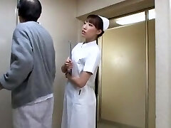 Exotic Japanese model Aya Sakuraba, Yuri Aine, Yu Kawakami in Awesome Nurse JAV flick