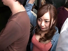 Hottest Japanese chick in Amazing JAV censored Pov, College scene