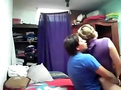 Fat dyke fucks her lovely gf with a strap-on