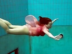 Hot Deniska underwater naked teenie