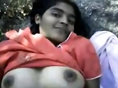 sexy indian girl plumb outdoor