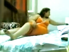 Chubby glad and perverted Pakistani housewife was riding her man