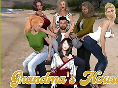 Grannies House - fucking on a table and broke it
