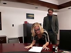 Nicole pummels in office