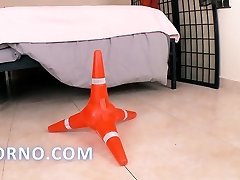Traffic cone odd insertion