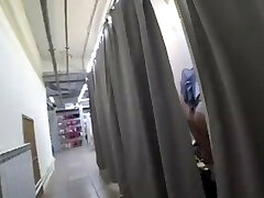 Voyeur in a Public Shopping Center Spies On Gal With Sexy Ass