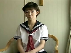 Uncensored japanese schoolgirl