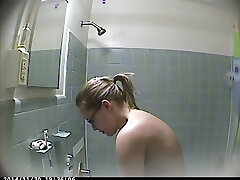 Check out hidden cam of my own wife taking a shower and flashing orbs
