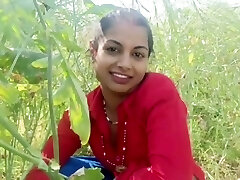 Cuckold the step-sister-in-law working on the farm by luring money In hindi voice