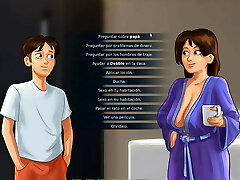 Summertime Saga Cap 11 - Plowing My Stepmother In My Bed