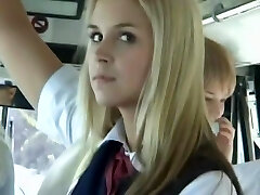 Bus Full of Blondie School Girls 3