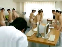 japanese bare nurse in the hospital
