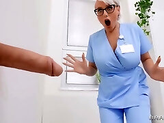Angel Wicky - The Uber-sexy Nurse Gets A Glory Hole Ass Fuck On Pornhd