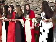 Kurdish dance of stellar Kurdish women in Kurdish clothes