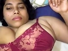 Indian chubby big boobies wife hard fucked