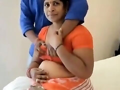 Indian mom smash with teen boy in hotel room