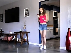 Helping my tight teen stepsister with a revenge fuck