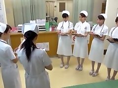 Fabulous Asian model Yumemi Nakagawa, Nachi Sakaki, Akari Asakiri in Horny Nurse, Threesomes JAV gig