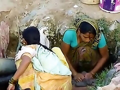 Indian Village Girl Snooped In Outdoor Hidden