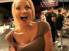 Hot Doll in a Bar Shows me Everything