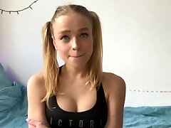 Russian teenager blond with massive tits Alexa Flexy fuck with Ralf Christian after running 