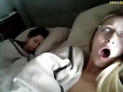 Yes, that's her real sister-in-law sleeping next to her