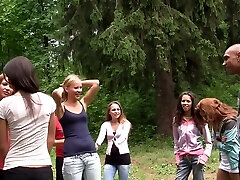 Albina & Hailey Ariana & Felony & Lindsey & Francheska & Angela in bang-out movie showing lusty chicks shagging in nature