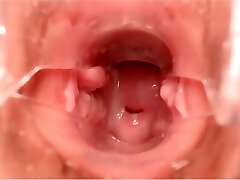 OhMiBod Creamy Jism Speculum Deep Inside Cervix