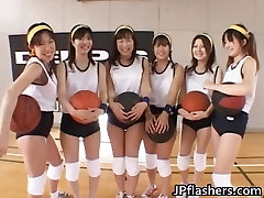 Free jav of Japanese basketball players are
