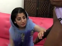 Paki-Indian muslim Girl fucked with 10 inches dark-hued cock