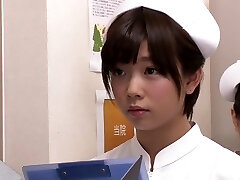 Horny Japanese girl in Fabulous Nurse, Handjob JAV episode