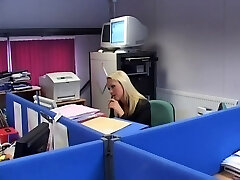 British Slut Jane Berry gets banged in the office
