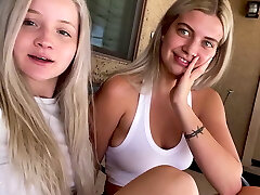 Gorgeous Sisters Halle And Kylie Are Back To Deep-throat & Fuck My Cock