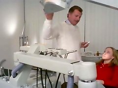 young blond very first time sex on dentist divan