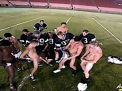 Group Sex in Los Angeles Memorial Coliseum field