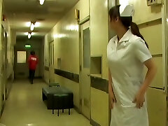 Nurse gets her milky pantyhose uncovered while sharking