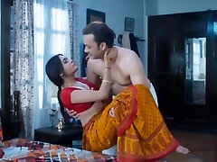 Wife homemade sex very hot crimson saree full romance fuck mastram web series