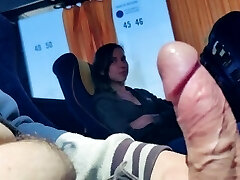 Stranger teenie suck dick in bus