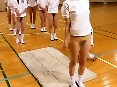 Asian Teens Hairy Coochies Hot Bums Stretch During Gym Class