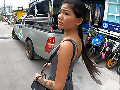 Real amateur Thai teenage cutie boinked after lunch by her temporary boyfriend
