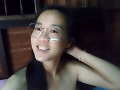 Uber-cute Asian nude alone at home masturbate 368