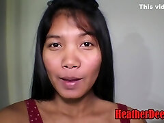Heather Deep In 20 Week Pregnant Thai Teen Deepthroats Lash Cream Cock And Gets A Good Creamthroat