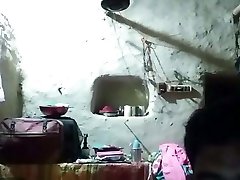 intialainen pariskunta pelaa webcam