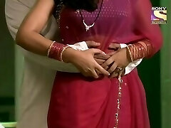 Sakshi Tanwar hot Indian Aunty getting lured by a good-sized Uncle