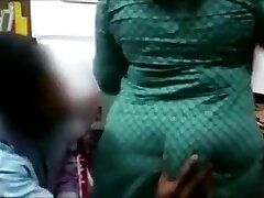 Indian aunty porked in shop
