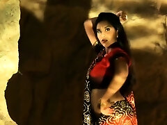 Exotic Indian Goddess Dancing